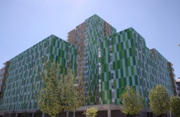 Rehabilitación de fachada de Vidrio